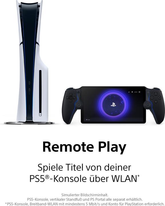 Actual product image Sony PlayStation Portal Remote-Player – Midnight Black