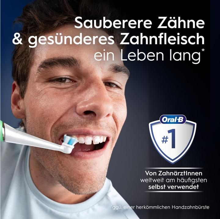 Actual product image Oral-B iO Series 10 Eclipse Gold Special Edition Elektrische Zahnbürste (Oscillating toothbrush)