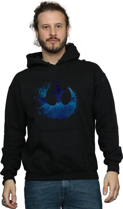 Produktbild Star Wars The Rise Of Skywalker Resistance Symbol Wave Kapuzenpullover (4XL)