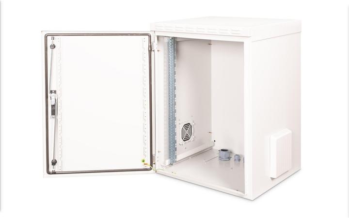 Produktbild Digitus Wandgehäuse IP55 - zur Anwendung im Aussenbereich - 600x600 mm (BxT) (16 HE, 19 Zoll Rack)