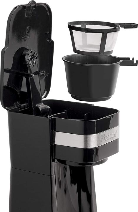 Actual product image Bestron Kaffeemaschine mit Thermobecher to go