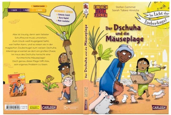 Actual product image Im Licht der Zauberkugel: Der Dschuha und die Mäuseplage (German, Stefan Gemmel, Sarah Tabea Hinrichs, 2023)