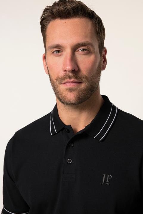 Image du produit JP1880 JP 1880 Herren grosse Grössen Poloshirt FLEXNAMIC®, Halbarm, Piqué schwarz XXL 835507100-XXL (XXL)