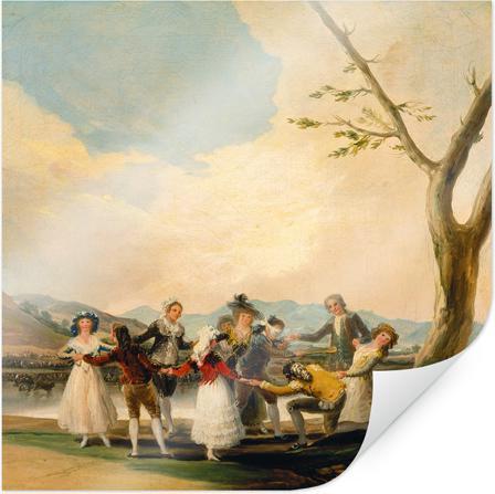 Image du produit Trenddeko de Goya - Le jeu de la vache aveugle (40 x 40 cm)