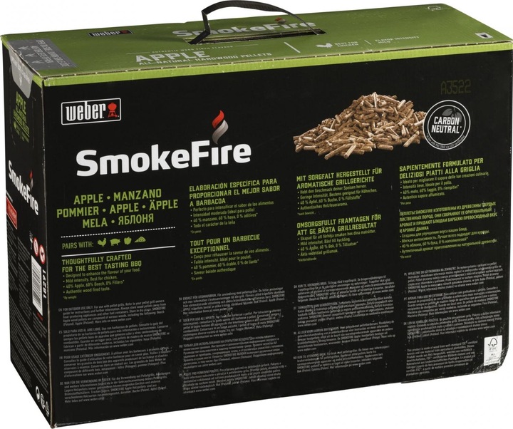 Actual product image Weber Holzpellets Apfelholz 8 kg (8 kg)