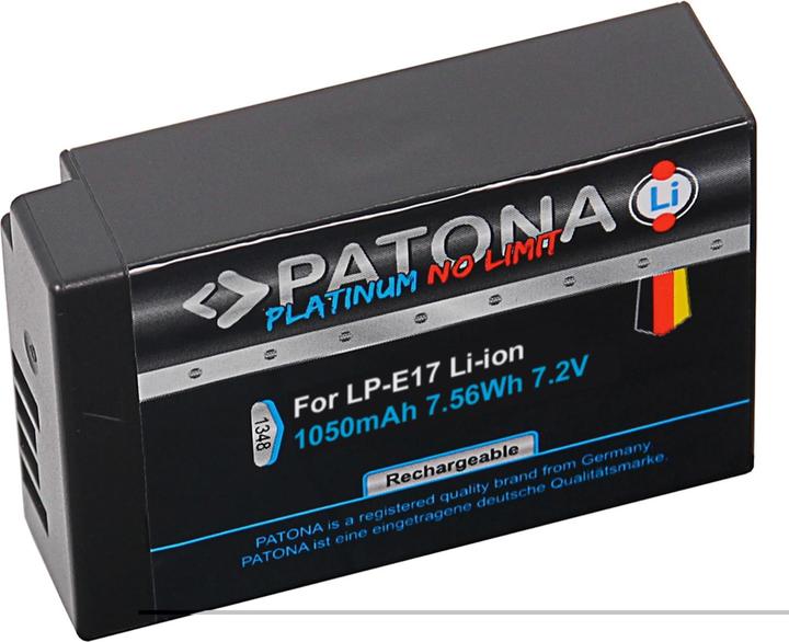 Actual product image Patona Digital Camera Battery Canon LP-E17 (Camera battery)