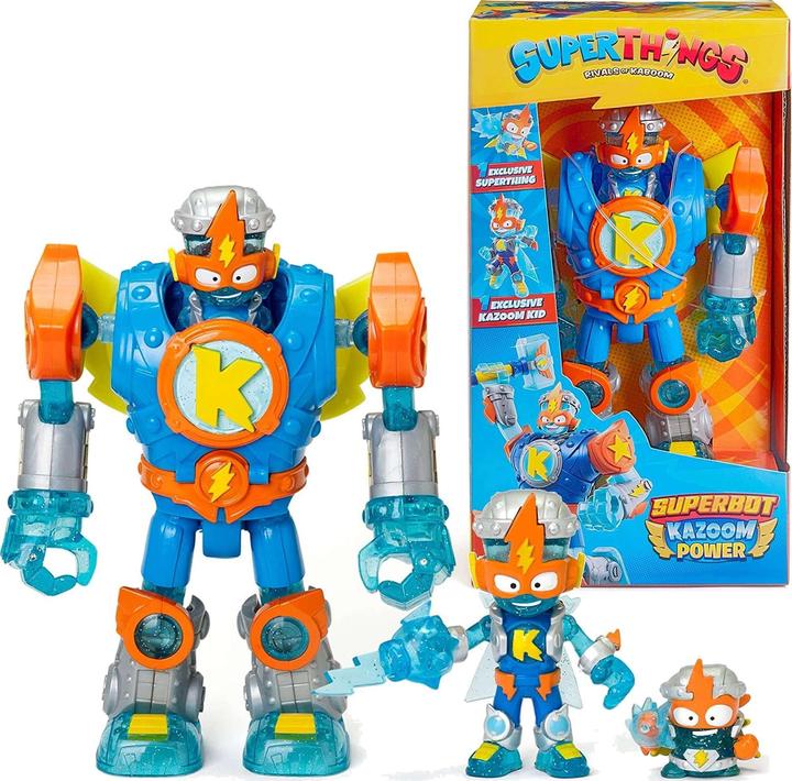 Actual product image Magic Box Figurka super zings things superbot kazoom power robot