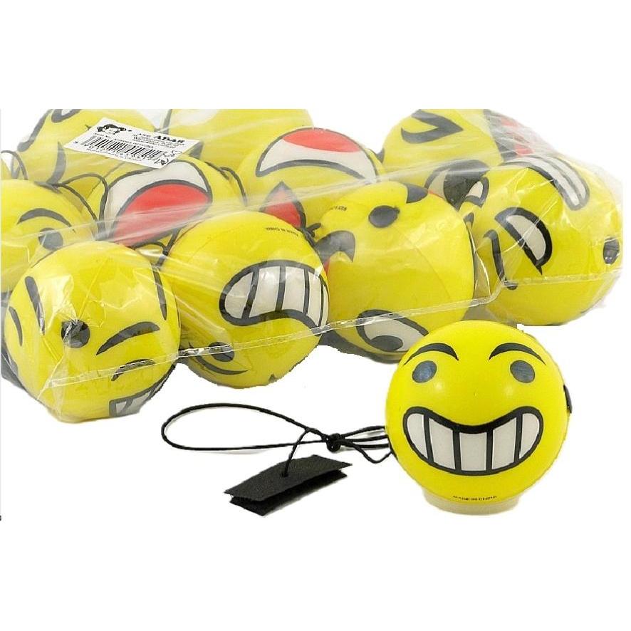 Adar 6 cm Schaumstoffball auf Gummiband mit Klettverschluss (12 Stück)