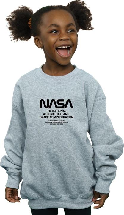 Produktbild Nasa Worm Blurb Sweatshirt Mädchen (140, 146)