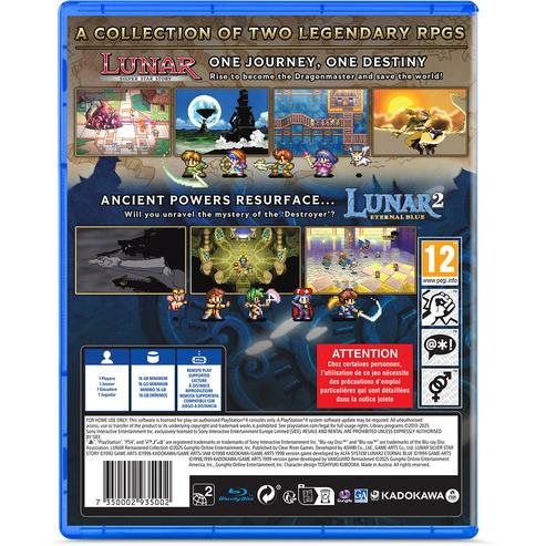 Produktbild Clear River Games LUNAR Remastered Collection (PS4, EN)