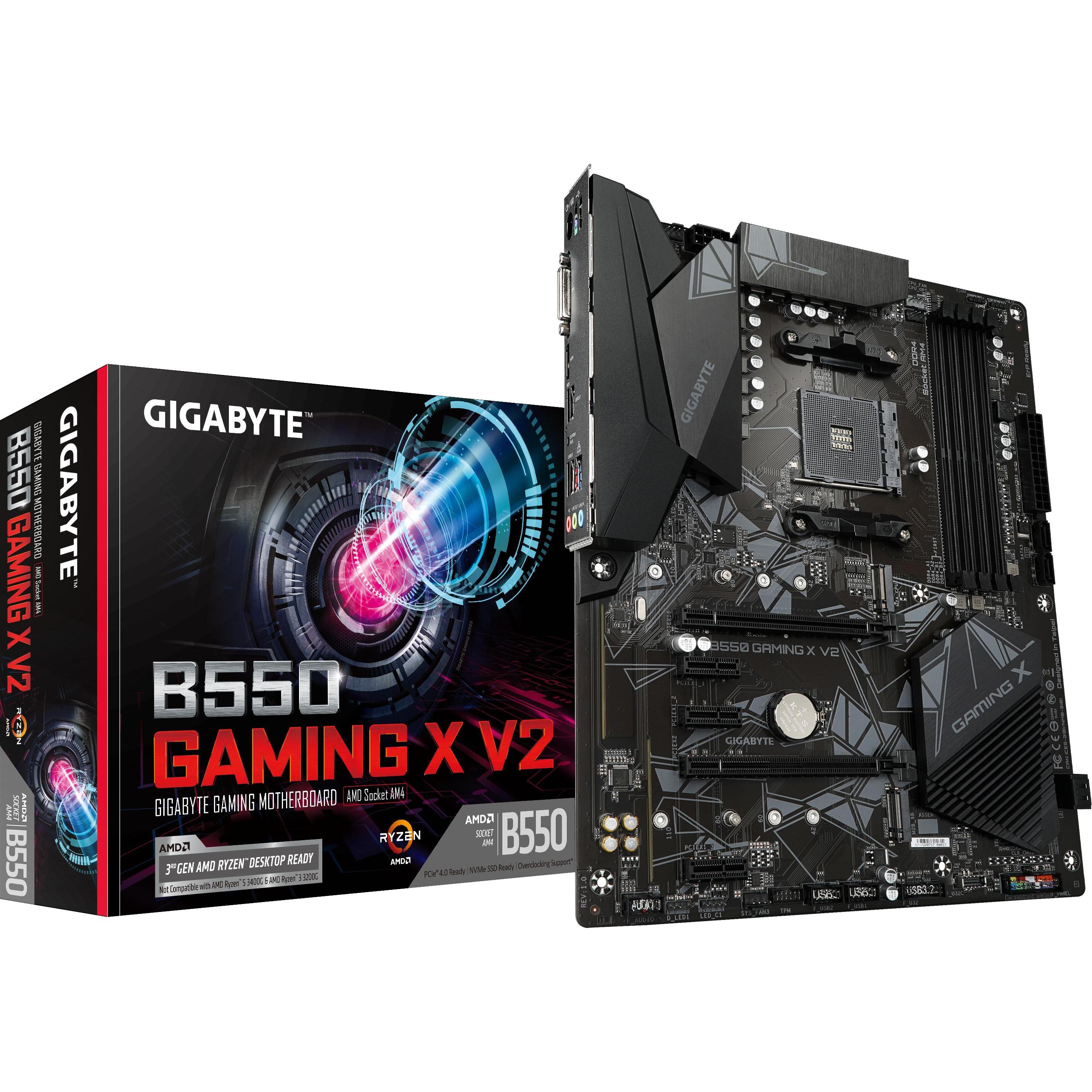 Gigabyte B550 GAMING X V2 (AM4, AMD B550, ATX), Mainboard