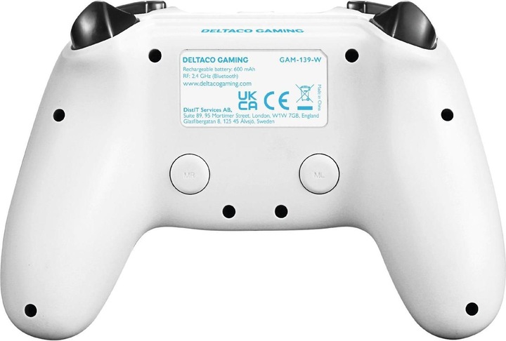Image du produit Deltaco Gaming Wireless PS4 & PC Controller (PS4, PC, Android)