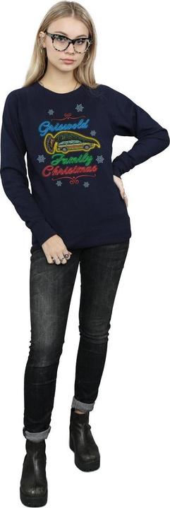 Produktbild National Lampoon´s Vacation National Lampoon's Christmas Vacation Griswold Family Sweatshirt weihnachtliches Design (L)