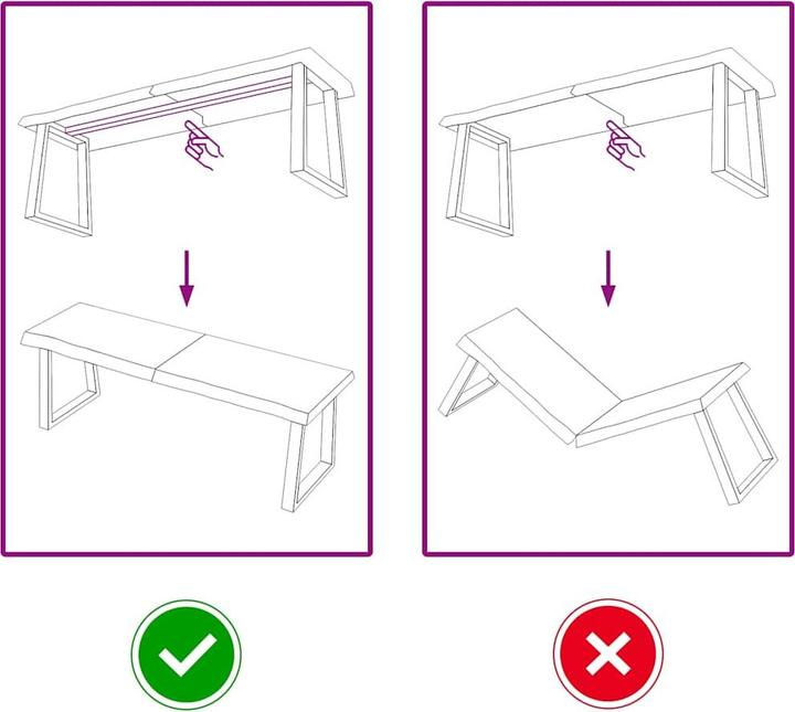 Produktbild vidaXL Tischplatte (120 x 40 cm)