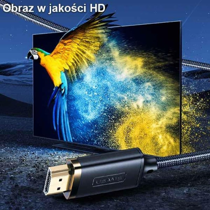 Actual product image Usams HDMI (Typ A) — Lightning (2 m, HDMI)
