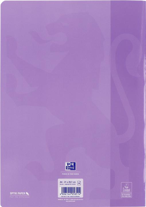 Produktbild Oxford Schulheft (A4, Liniert)