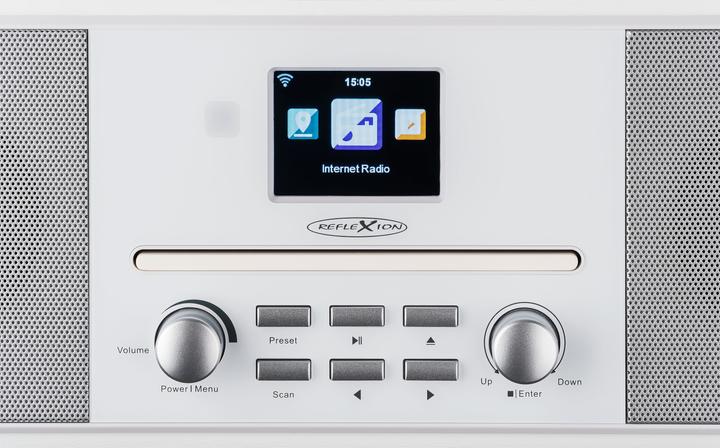 Actual product image Reflexion HRA19INT/WH (Web radio, DAB+, FM, Bluetooth)