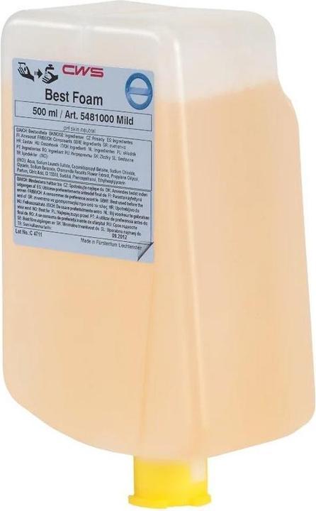 Actual product image CWS Soap concentrate, for dispenser, pack of 12 bottles, 0.5 l each. (refill, 500 ml)