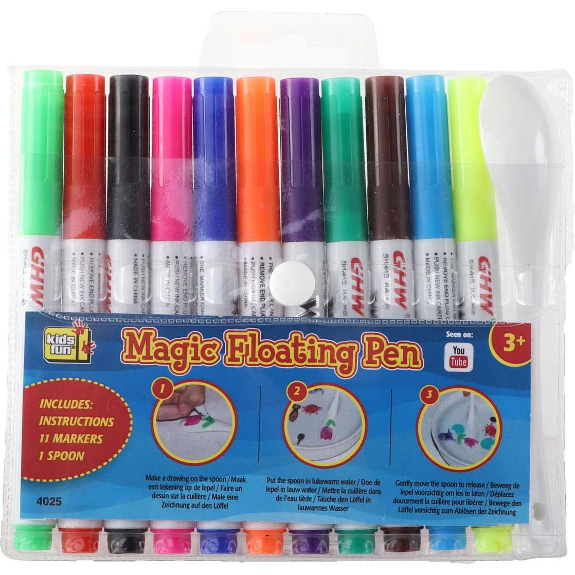 Jono Toys, Malstifte, Magic Water Marker (Multicolor, 12 x)
