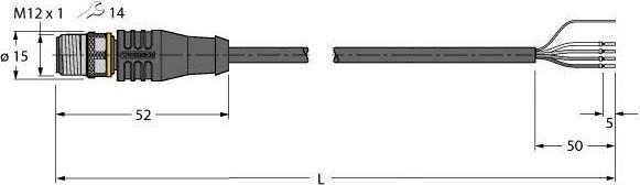 Produktbild Turck Anschlussleitung (10 m)