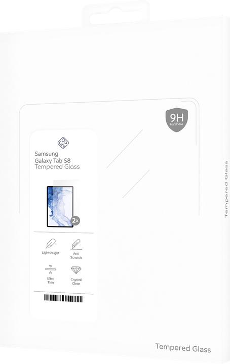 Produktbild Cazy Schutzglass Kompatibel mit Samsung Galaxy Tab S8 Displayschutz Tempered Glass - 2 Stück (2 Stück, Galaxy Tab S8)