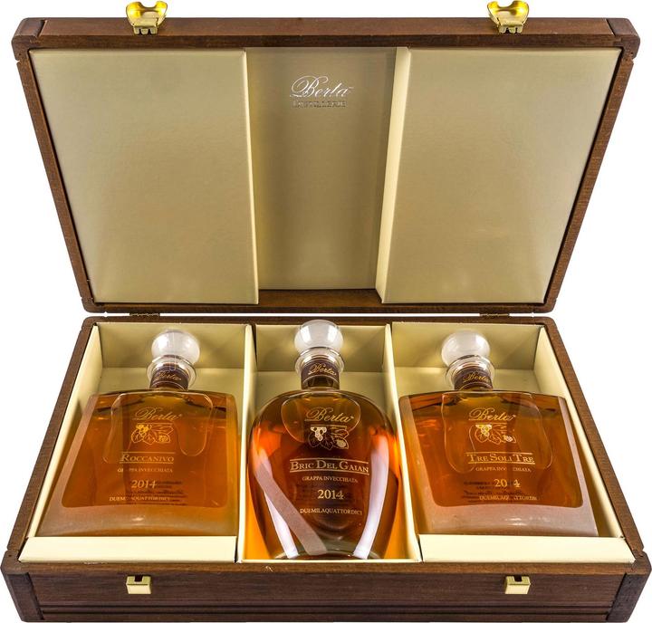 Produktbild Berta La Cassetta Tre Selezioni (1 x 70 cl)