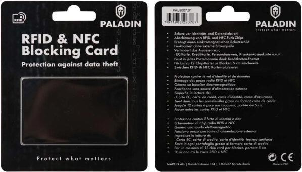 Image du produit Paladin Bloqueur de Rfid & Nfc