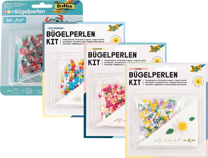 Image du produit Folia Ensemble de perles à repasser Fleur