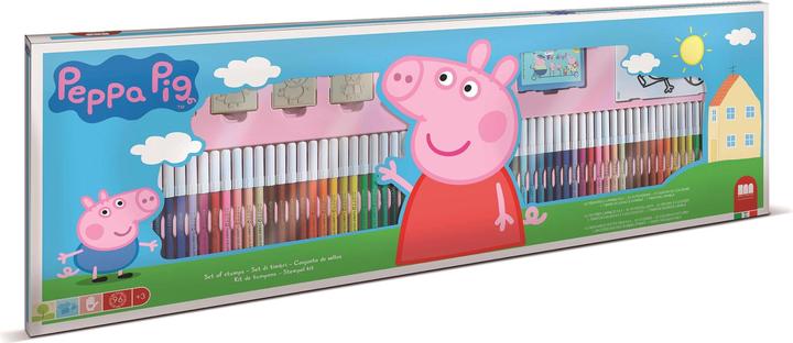 Produktbild Multiprint Malset Mega Coloring Peppa Pig