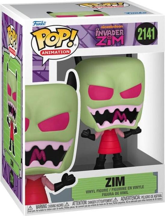 Produktbild Funko Invader Zim POP! Animation Vinyl Figuren Zim 9 cm