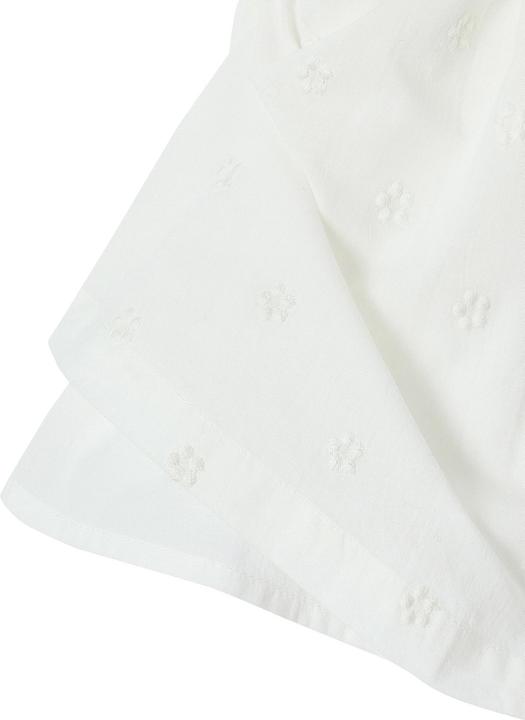 Immagine prodotto Vertbaudet Mädchen Baby-Set: Kleid mit Lochstickerei, Shorts & Haarband (62)