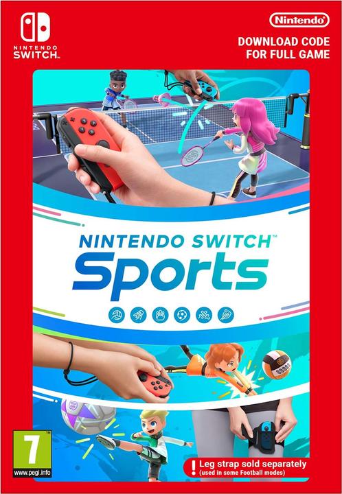 Actual product image Nintendo Switch Console - Neon Blue/Neon Red Switch Sports Set + 12 Months NSO (Switch)
