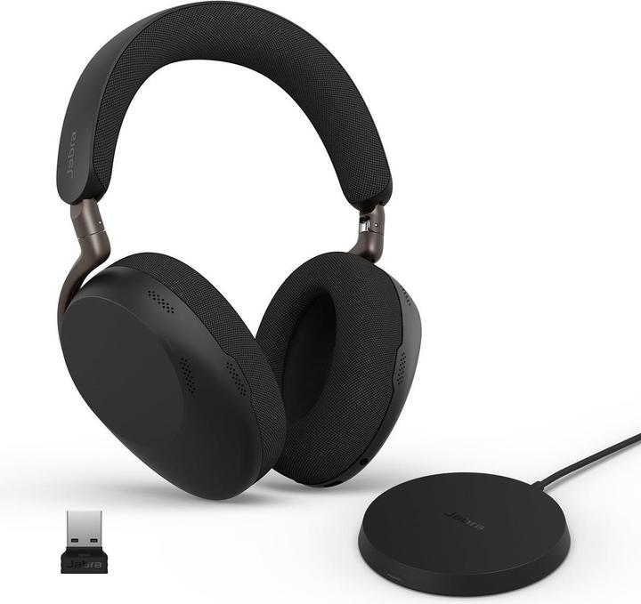 Produktbild Jabra Evolve3 85 UC + Ladestation (Kabellos, USB-A, Unify)