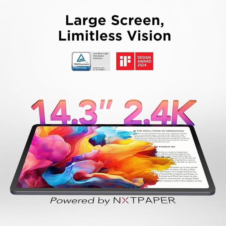 Produktbild TCL NxtPaper 14 (14.30", 256 GB, Grey)