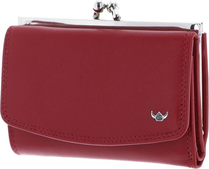 Actual product image Golden Head Polo wallet RFID leather 12 cm