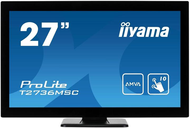 Produktbild iiyama ProLite T2736MSC-B1 Touch-Monitor (1920 x 1080 Pixel, 27")