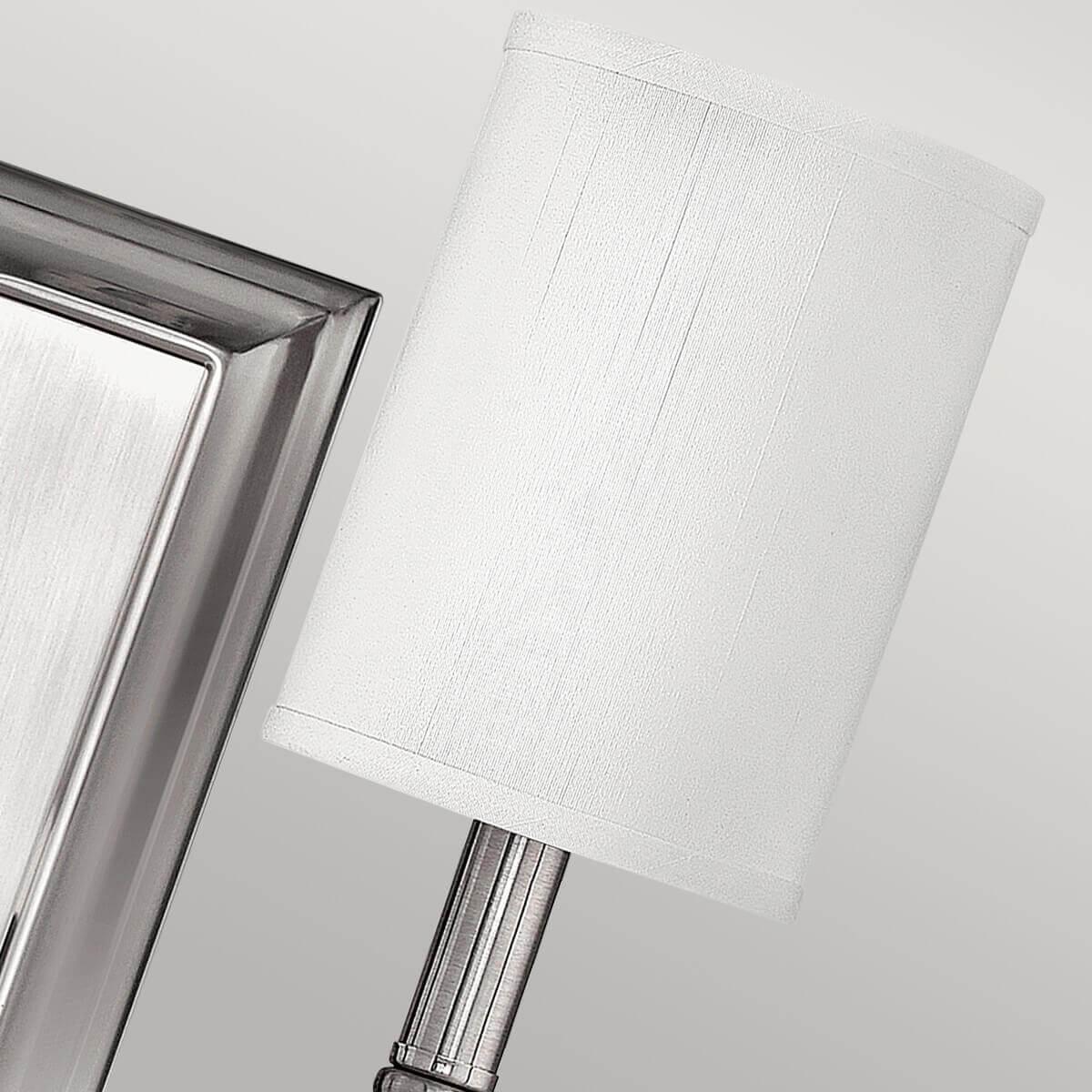 Thumbnail - Elstead Lighting, Wandleuchte + Deckenleuchte, Sussex Wandleuchte E14 2-fach Nickel gebürstet (E14)
