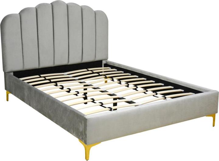 Produktbild HTI-Living Polsterbett 140 x 200 cm Yoris Grau (140 x 200 cm)