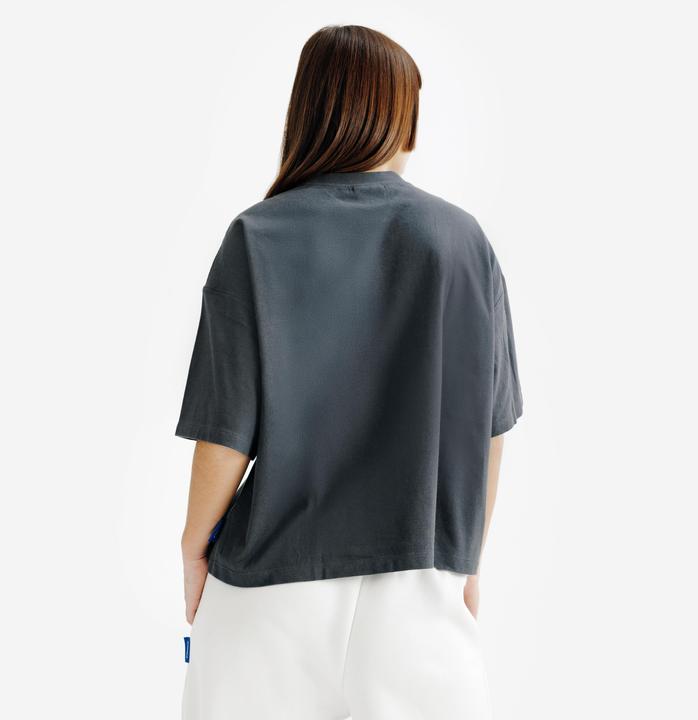 Produktbild Decathlon T-Shirt Damen Crop Top - grau (XXL)