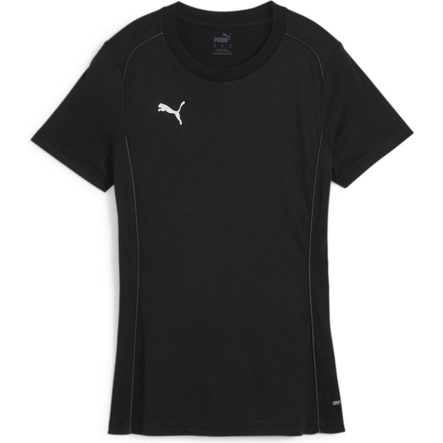 Puma, Damen, Sportshirt, teamFINAL Casuals Tee Wmn (XS), Schwarz, XS