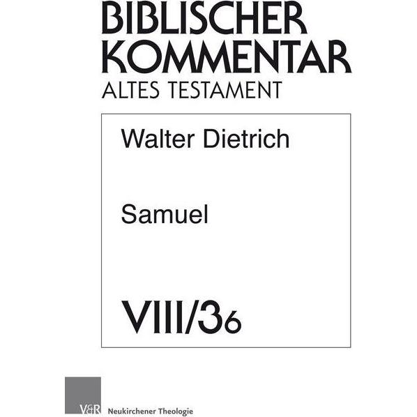 BK,AT 8/3,6 Dietrich:Samuel 6.Lfg., Fachbücher von Walter Dietrich