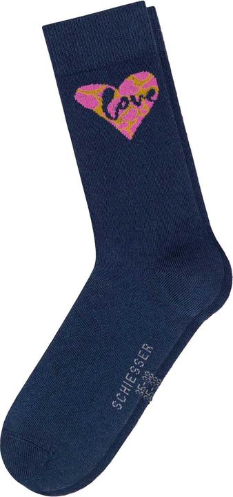 Produktbild Schiesser 5er Pack Love Kindersocken Mädchen (5er Pack, 39 - 42)