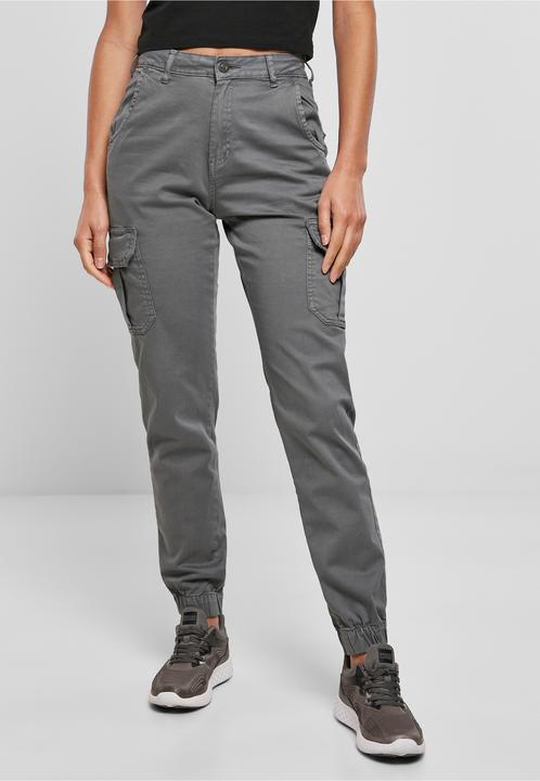 Immagine prodotto Urban Classics Pantaloni Cargo a vita alta da donna (28)