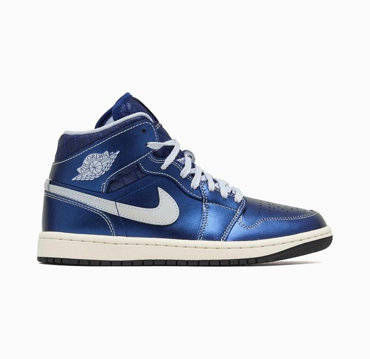 Image du produit Jordan 1 Mid SE Metallic Blue Quilted (Women's) (38)