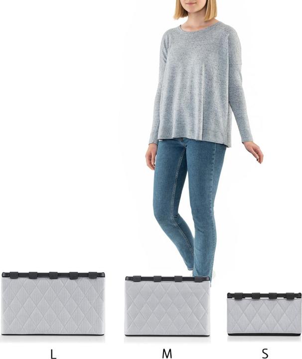 Produktbild reisenthel Aufbewahrungsbox Frame M Hellgrau (18 l)