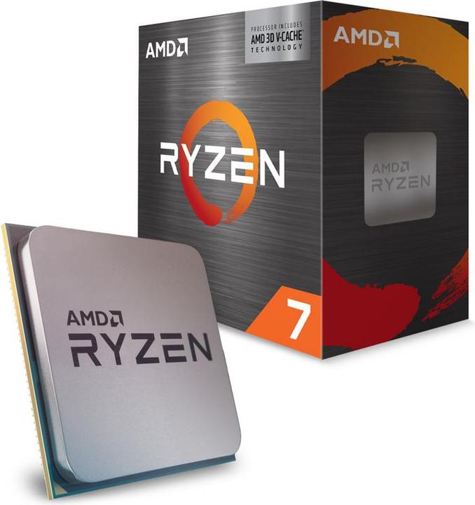 Immagine prodotto AMD Ryzen 7 5700X3D (AM4, 3 GHz, 8 -Core)