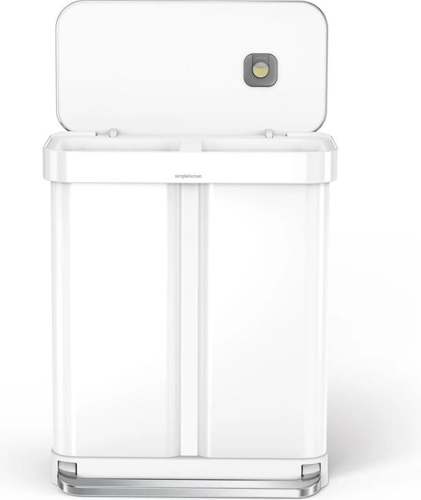 Actual product image Simplehuman Liner Pocket White Steel (58 l)