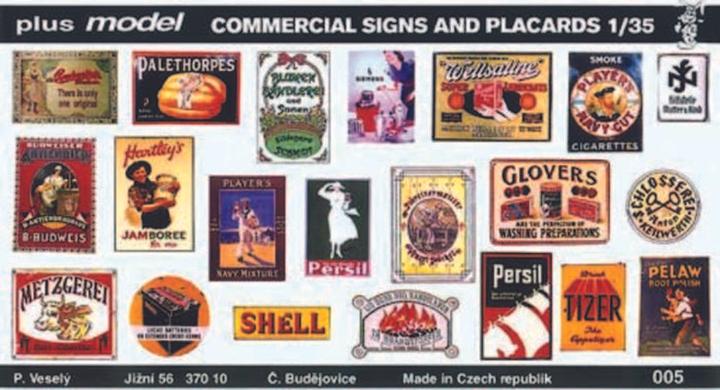 Plus Model Affiches publicitaires Mixte allemand, anglais, américain, russe.