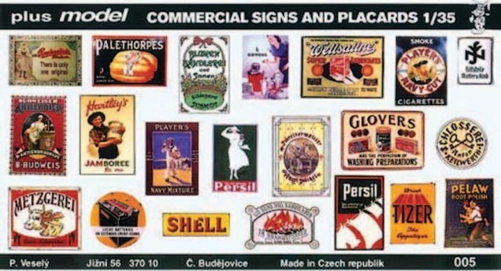 Image du produit Plus Model Affiches publicitaires Mixte allemand, anglais, américain, russe.
