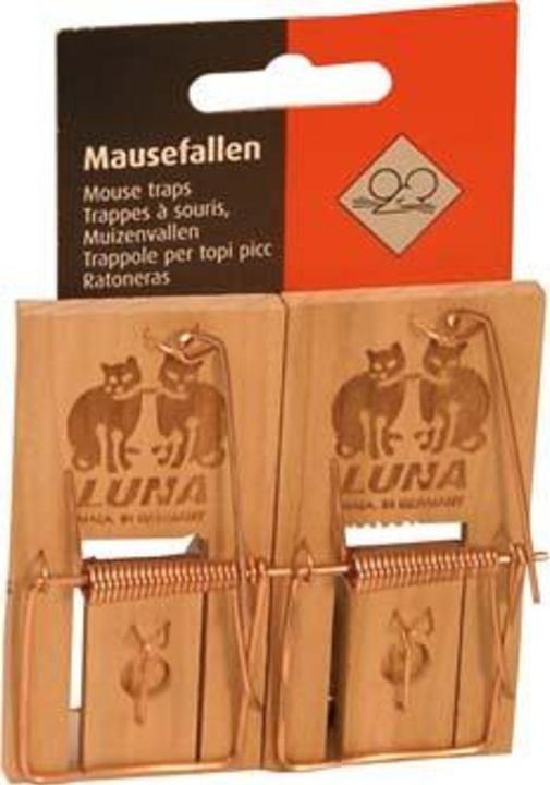 Actual product image Shots Wooden mouse trap for catching mice, 1 piece